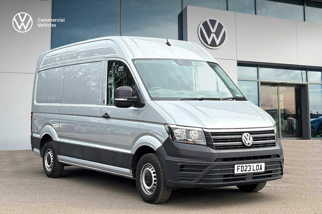 Volkswagen Crafter Cr35 Panel Van Startline Mwb 140 Ps 2.0 Tdi 6Sp Ma Silver