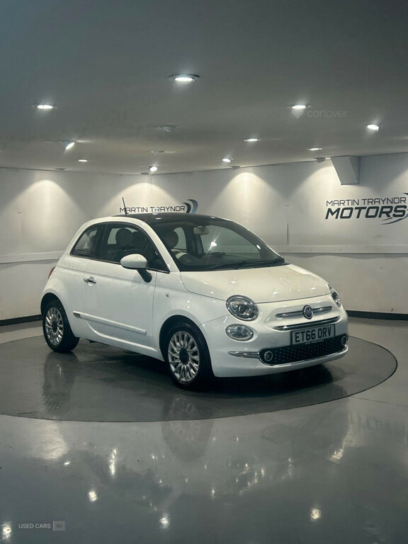 Fiat 500 1.2 Lounge White