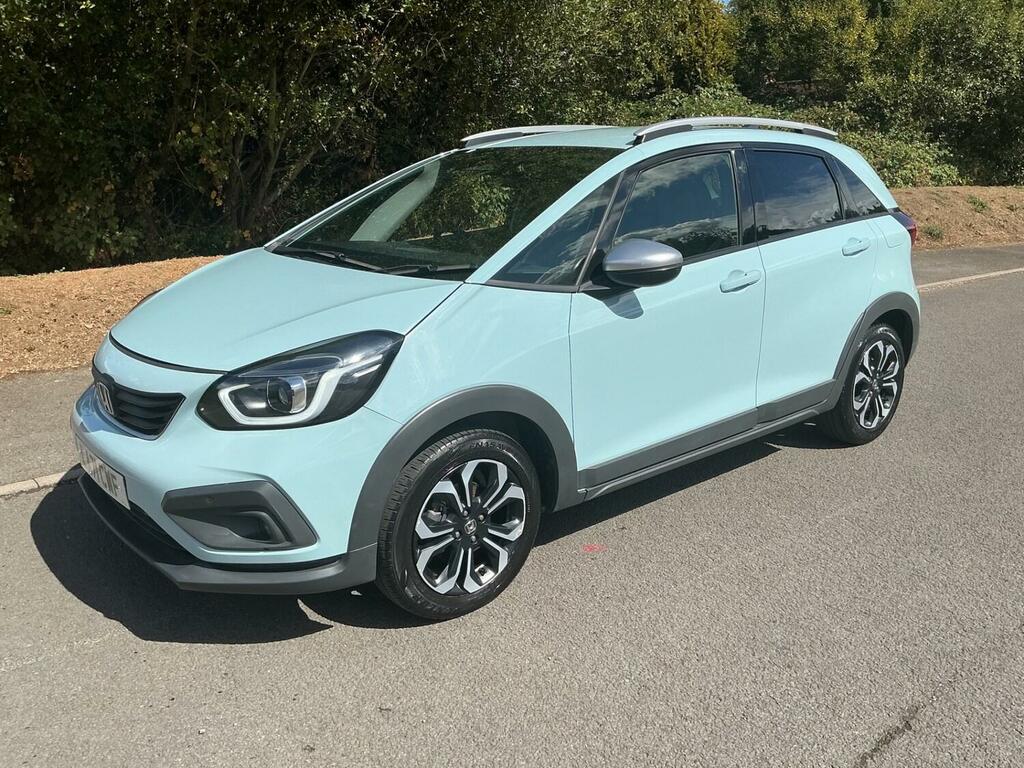Honda Jazz 1.5 I-mmd Hybrid Crosstar Ex Ecvt Blue