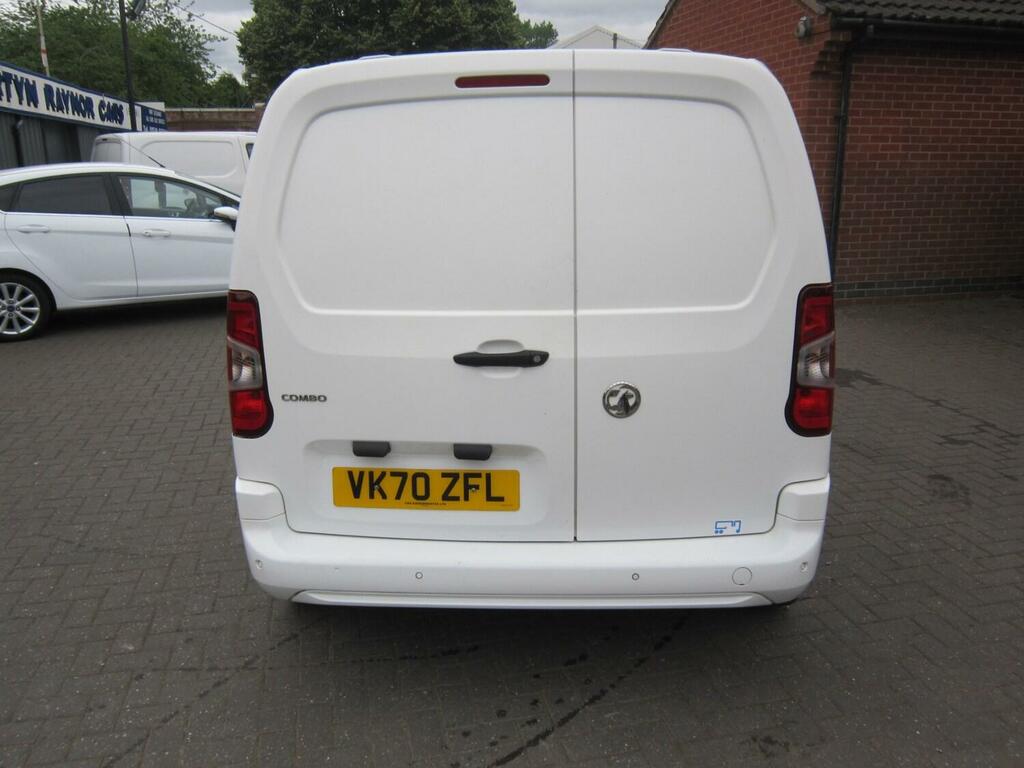 Vauxhall Combo 2000 1.5 Turbo D 100Ps H1 Sportive Van VK70ZFL White #6