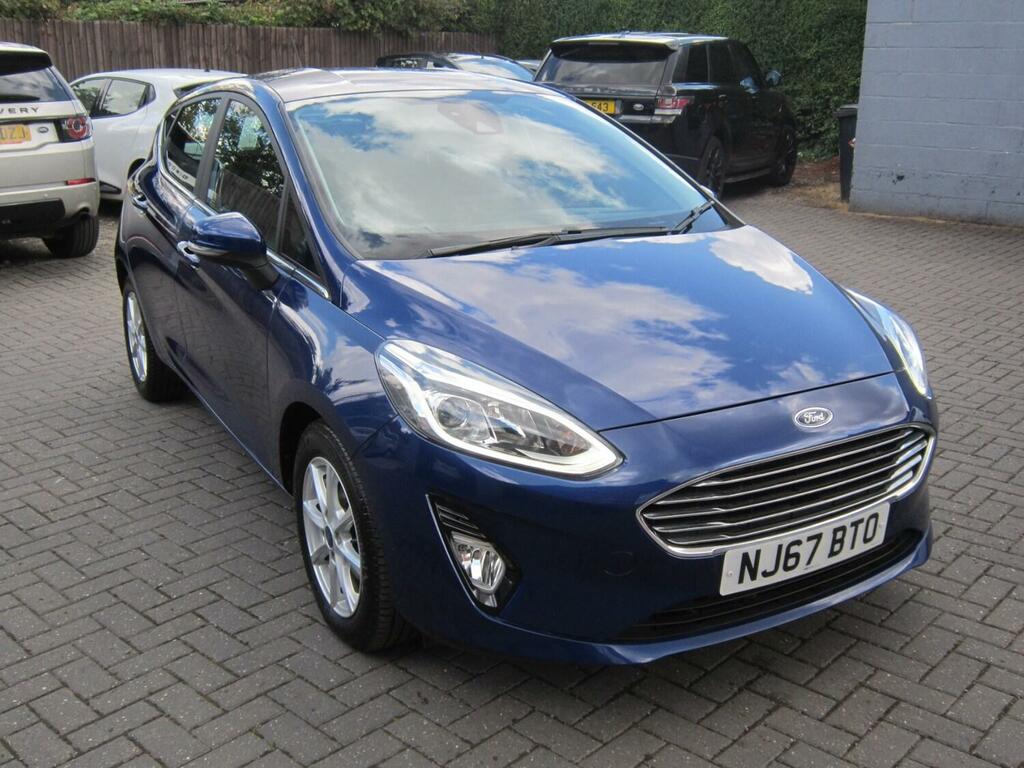 Ford Fiesta 1.0 Ecoboost Zetec Blue
