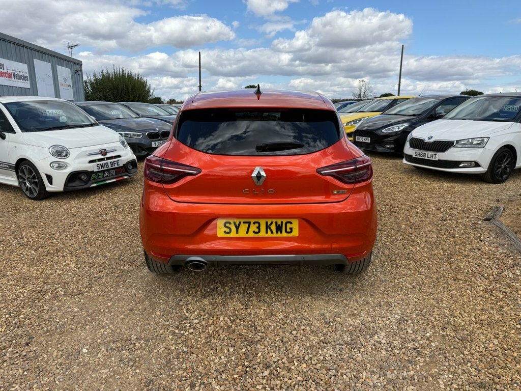 Renault Clio 1L Rs Line SY73KWG Orange #5