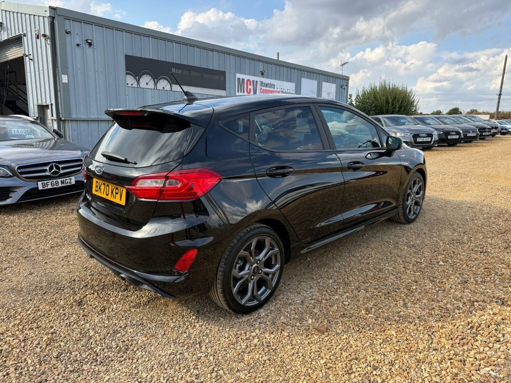 Ford Fiesta 1L St-line Edition BK70KPV Black #3