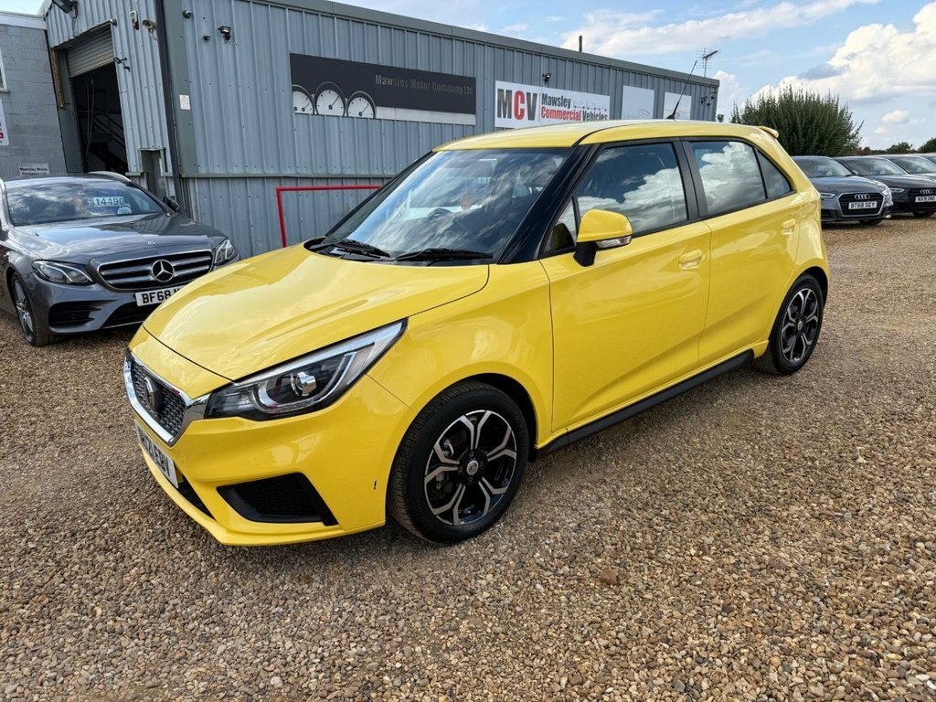MG MG3 1.5L Excite Yellow