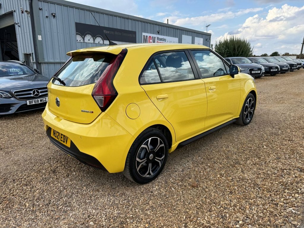 MG MG3 1.5L Excite Yellow #3