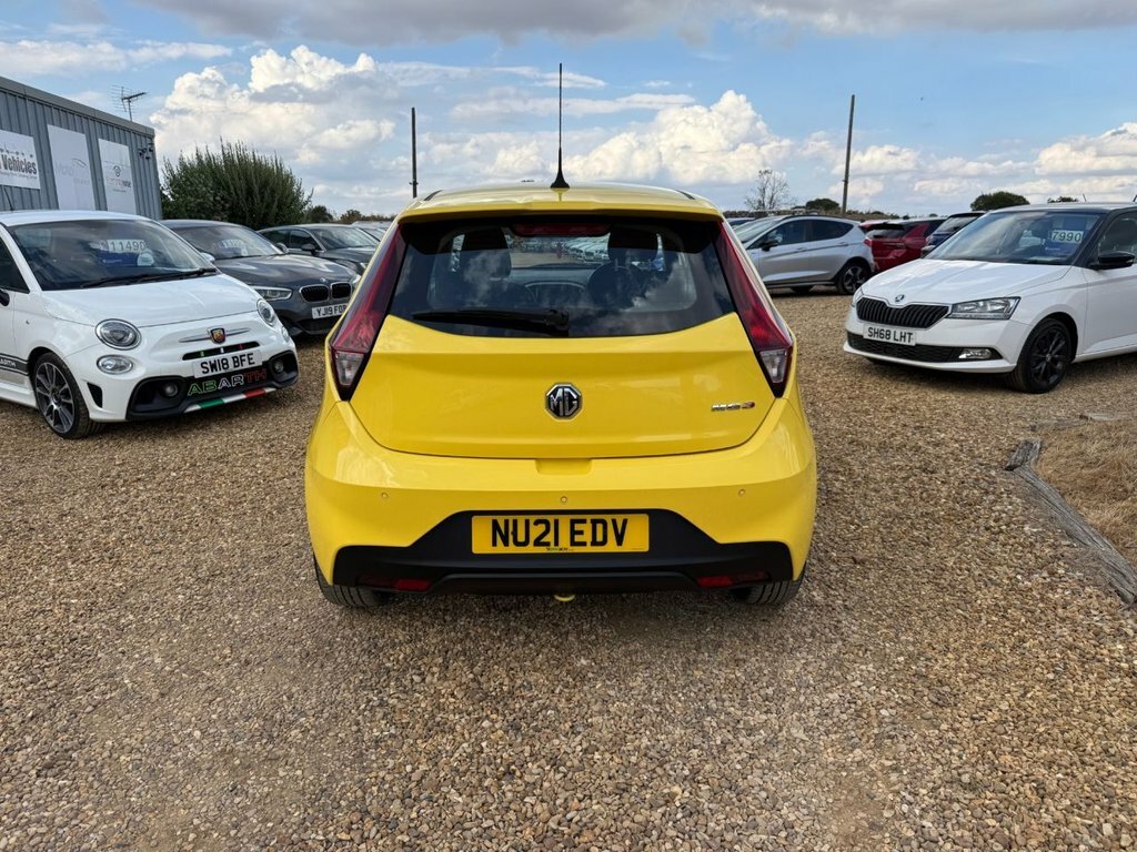 MG MG3 1.5L Excite Yellow #6