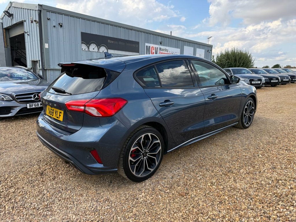 Ford Focus 1L St-line X YA68YLF Blue #3
