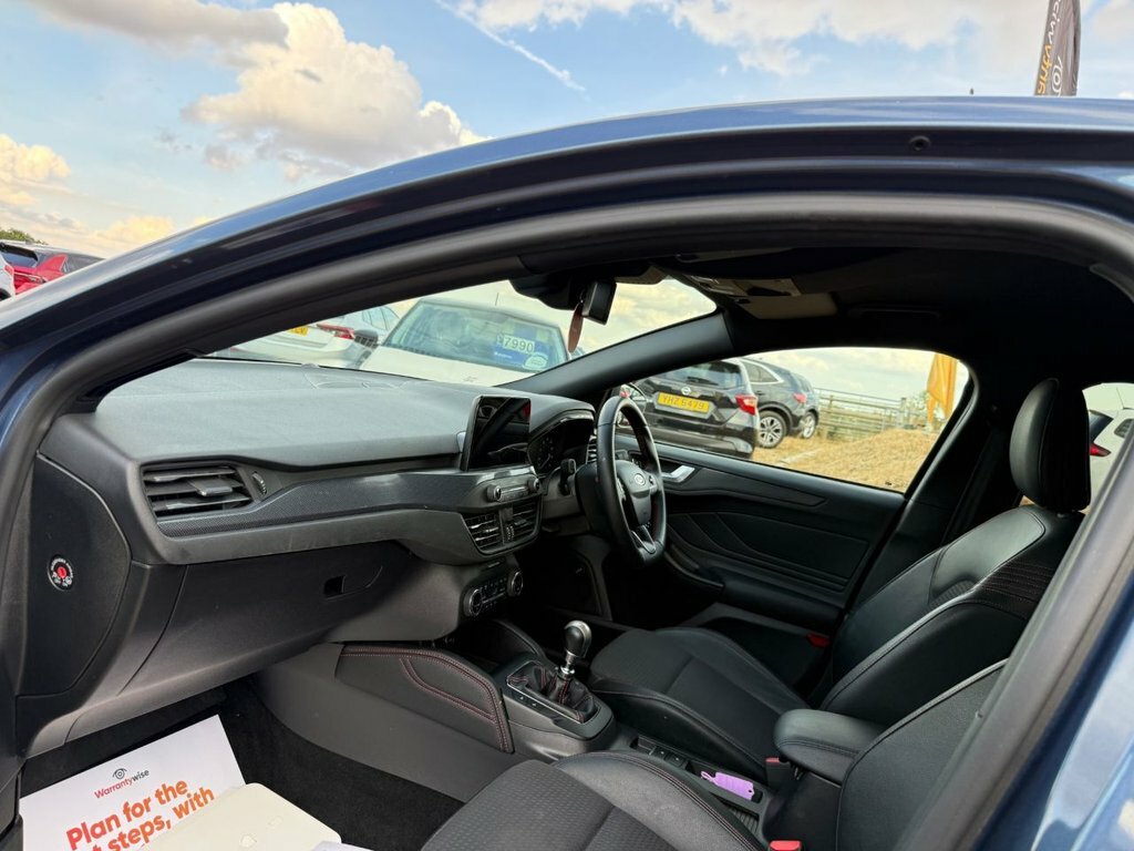 Ford Focus 1L St-line X YA68YLF Blue #4