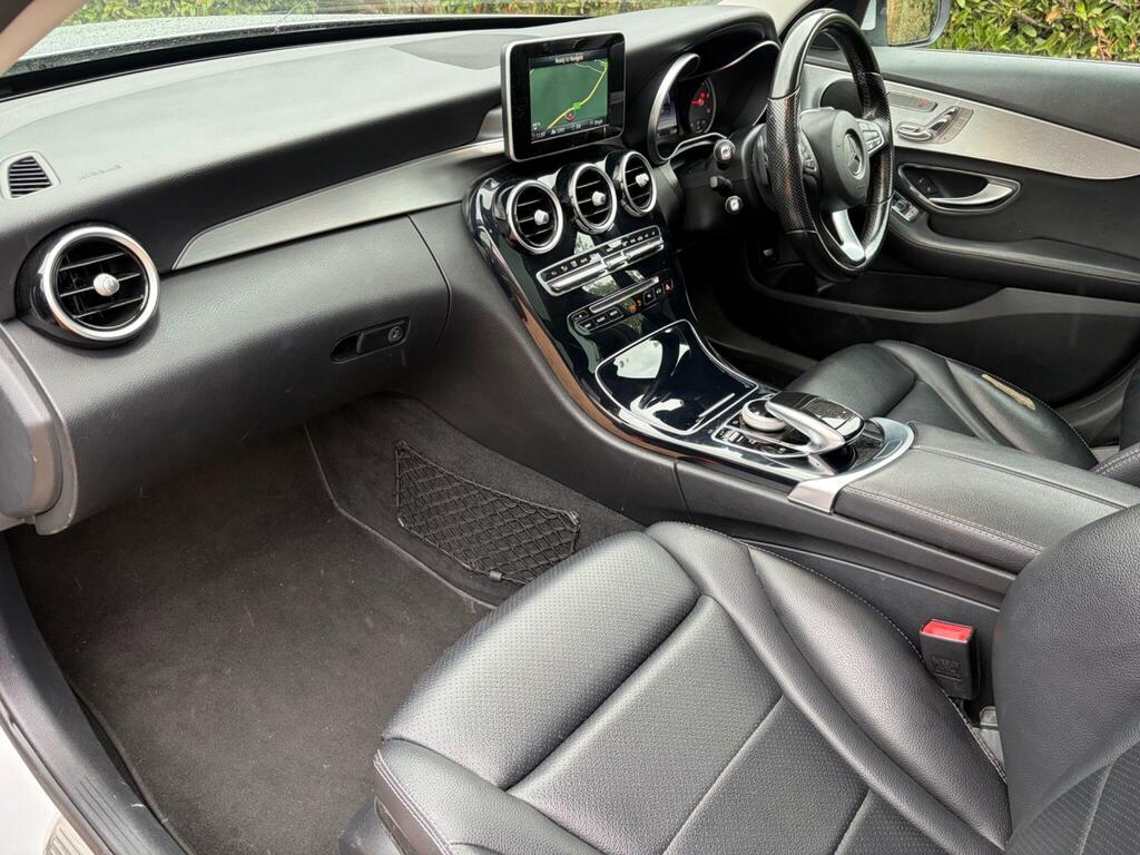 Mercedes-Benz C Class 1.6 C200d Sport Premium G-tronic Euro 6 Ss 4 Silver #2