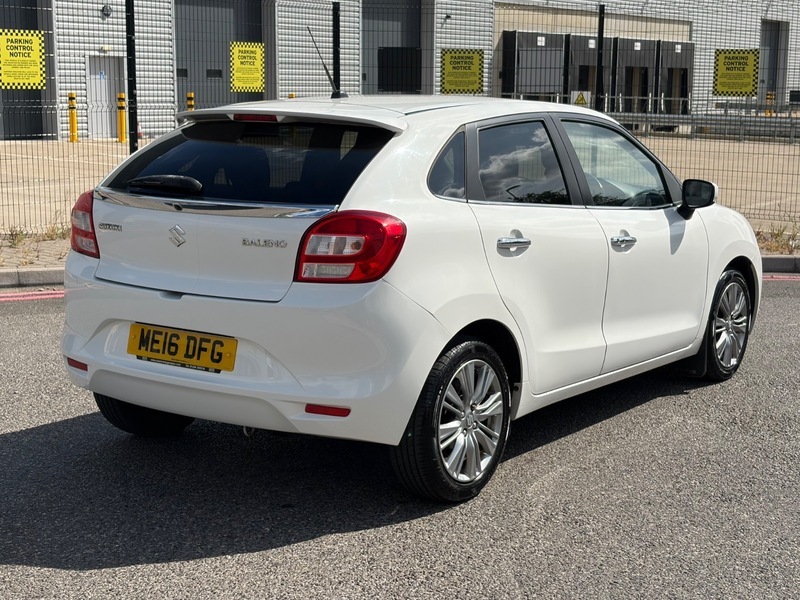 Suzuki Baleno 1.0 Boosterjet Sz5 Hatchback White #4