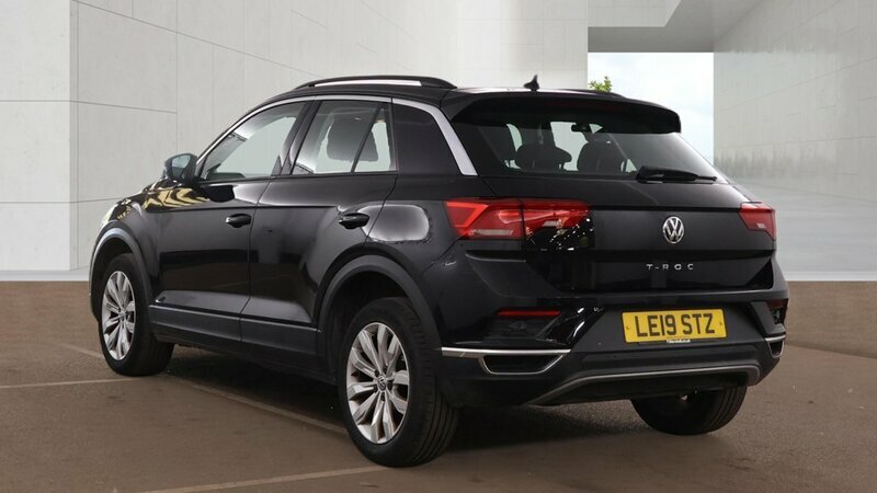 Volkswagen T-Roc 1.5-T-roc-se-tsi-evo-5dr Black #2