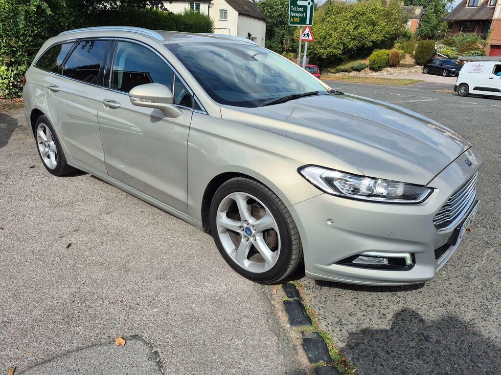 Ford Mondeo 1.5T Ecoboost Titanium Euro 6 S S Silver