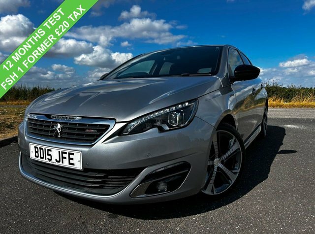 Peugeot 308 1.6 Hdi Gt Line Hatchback Euro 5 Grey