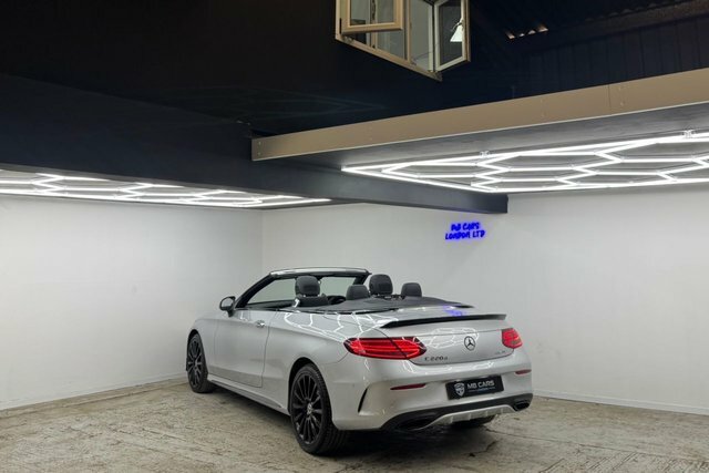Mercedes-Benz C Class 2017 2.1 C220d Amg Line Premium Plus Cabriolet 2 Silver