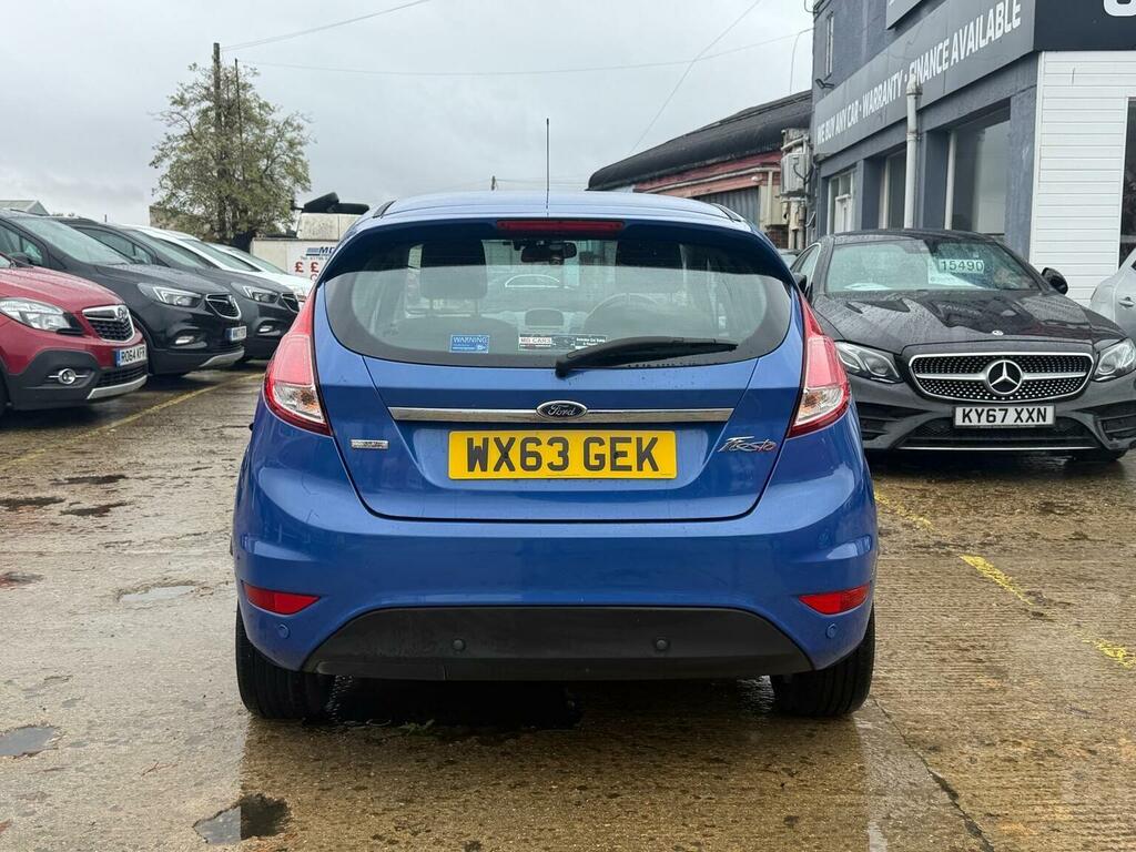 Ford Fiesta 1.0T Ecoboost Zetec Euro 5 Ss Blue #4