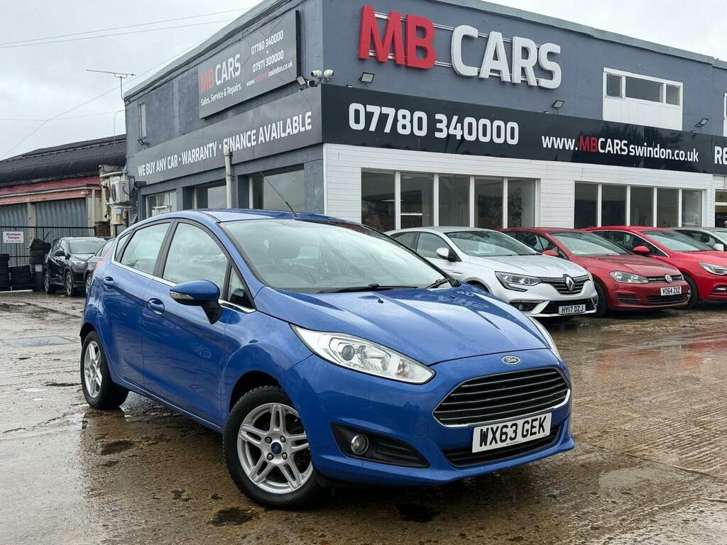 Ford Fiesta 1.0T Ecoboost Zetec Euro 5 Ss Blue