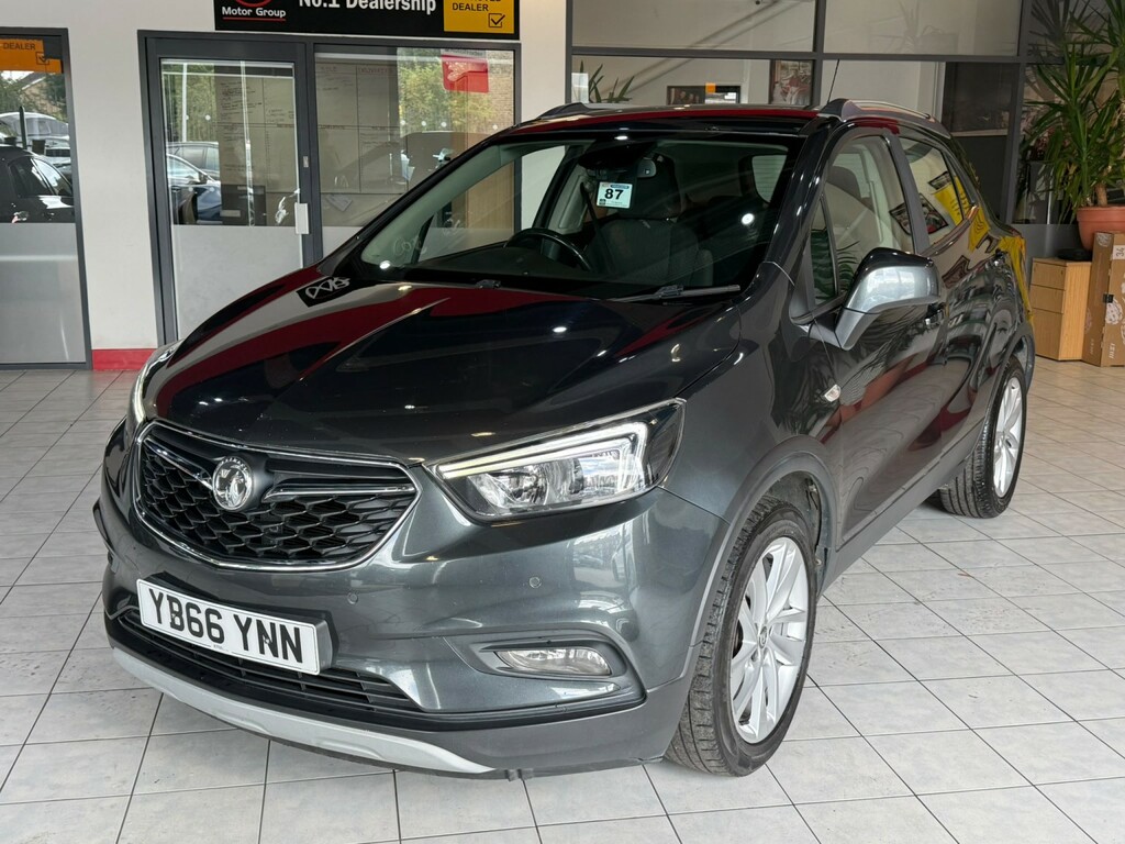 Vauxhall Mokka X Suv 1.6 Cdti Design Nav 2016 Grey #5