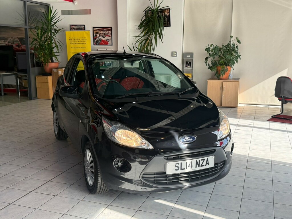 Ford KA Hatchback 1.2 Edge 2014 Black #2