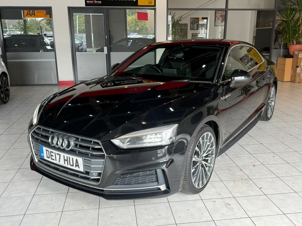 Audi A5 Coupe 2.0 Tfsi S Line 2017 DE17HUA Black #5
