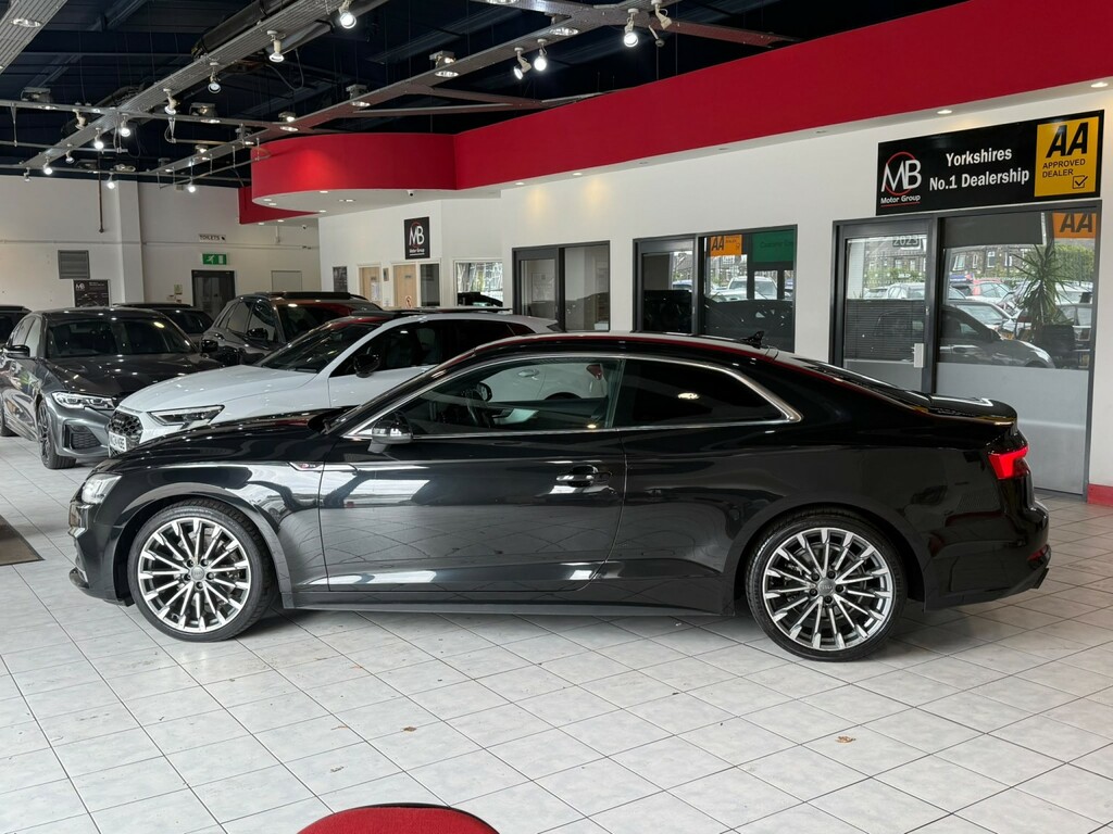 Audi A5 Coupe 2.0 Tfsi S Line 2017 DE17HUA Black #6