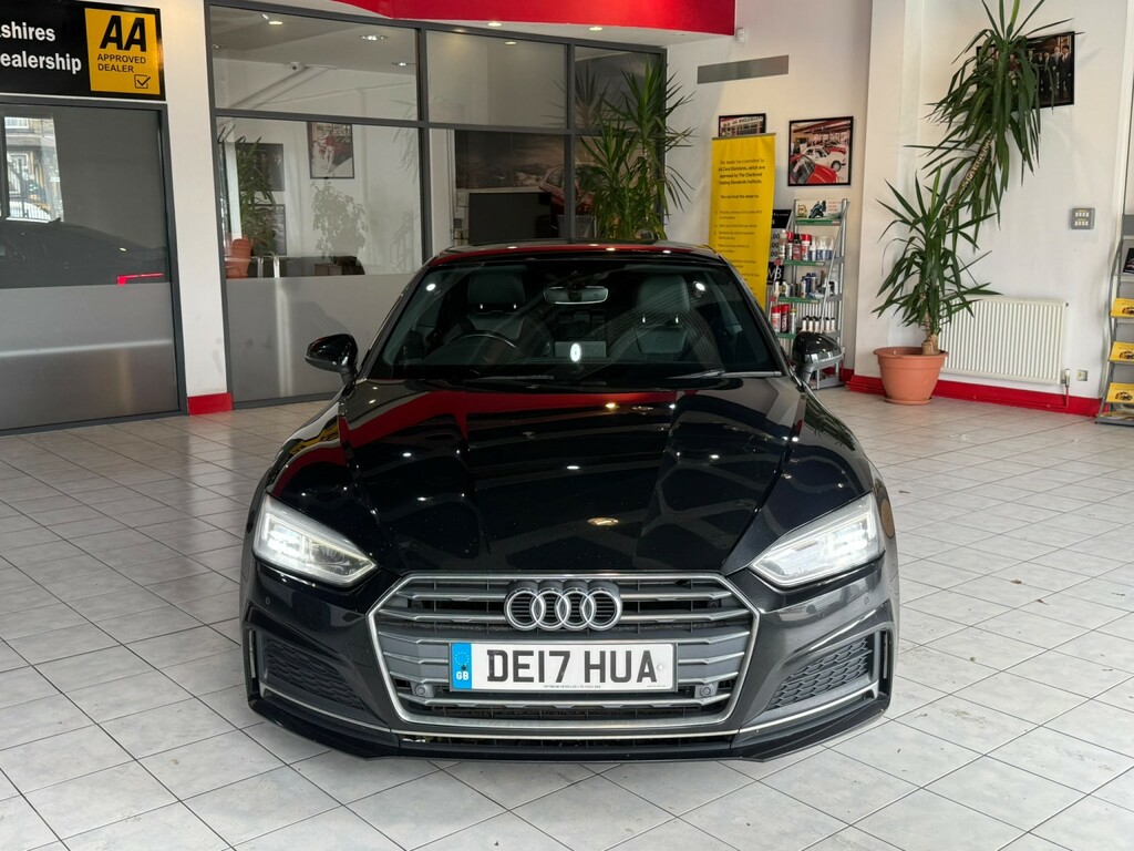 Audi A5 Coupe 2.0 Tfsi S Line 2017 DE17HUA Black #4