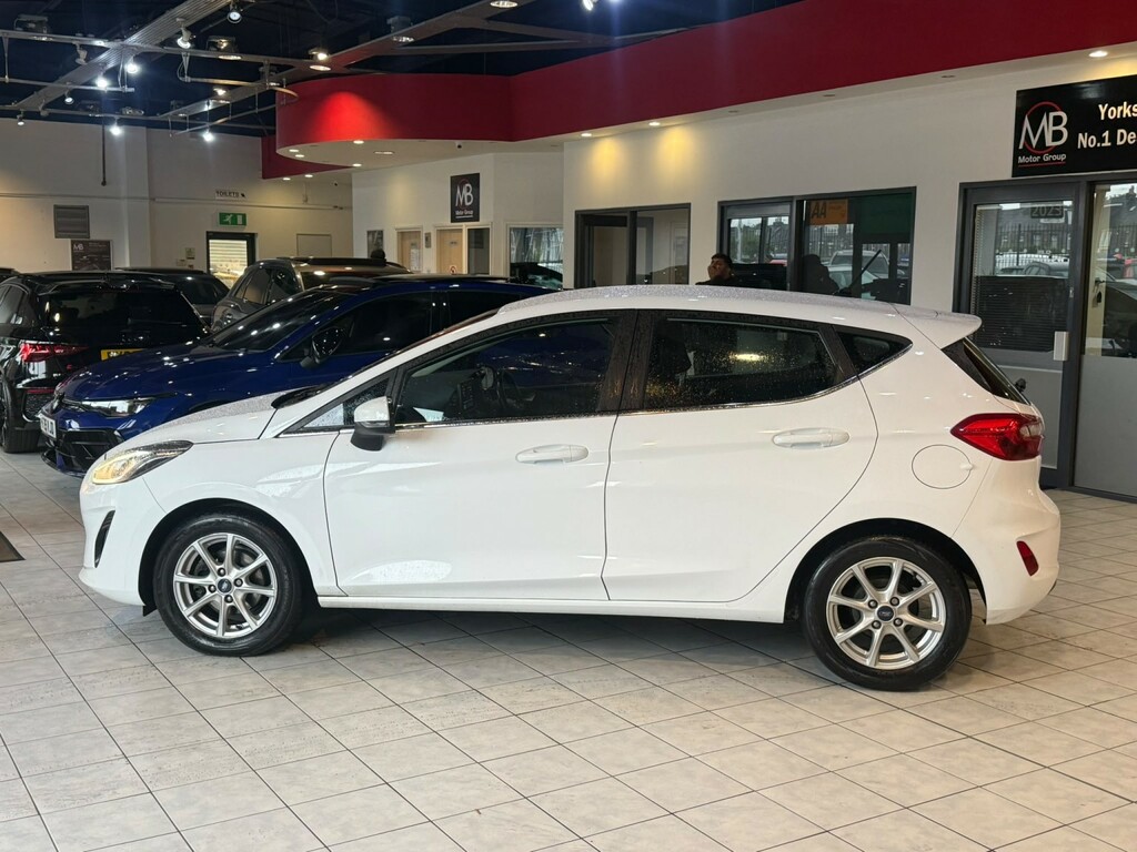 Ford Fiesta 1.0 T Ecoboost Zetec MT67UHB White #6