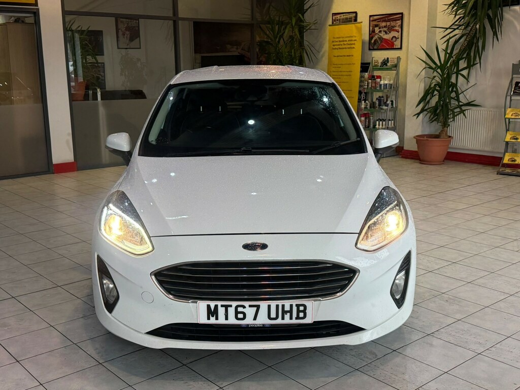Ford Fiesta 1.0 T Ecoboost Zetec MT67UHB White #4