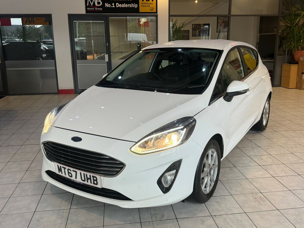 Ford Fiesta 1.0 T Ecoboost Zetec MT67UHB White #5