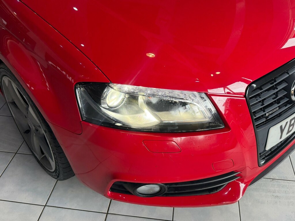 Audi A3 2.0 Tfsi Black Edition Red #3