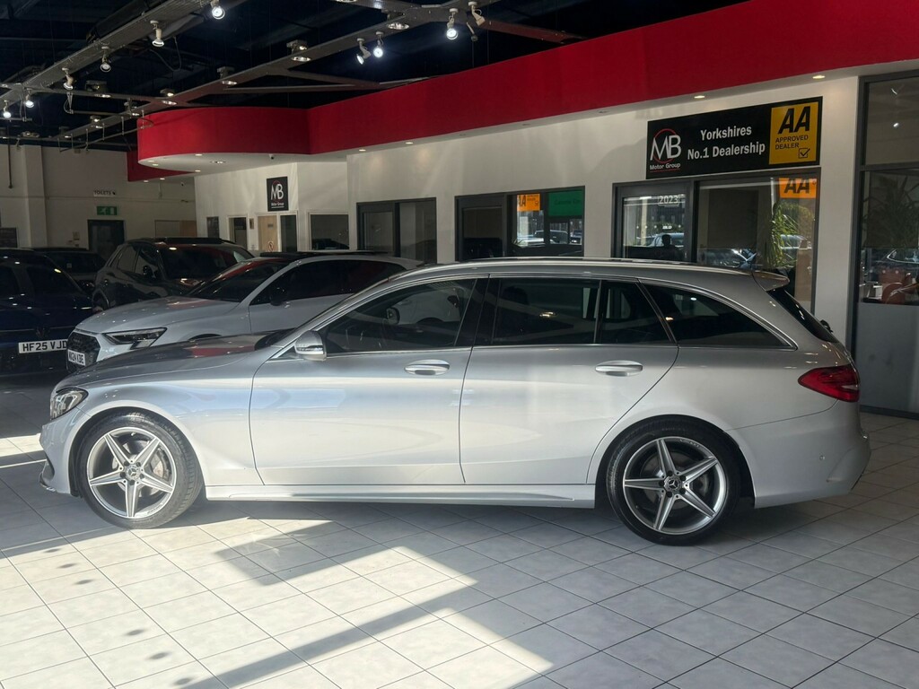 Mercedes-Benz C Class 2.1 C220d Amg Line Silver #6