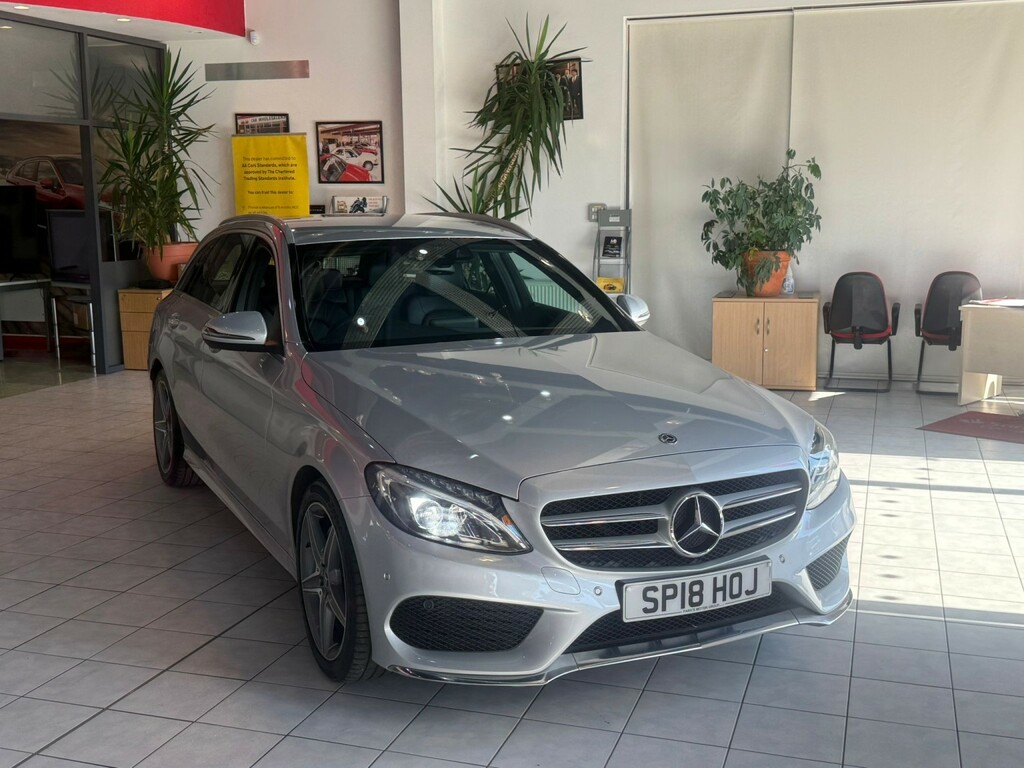 Mercedes-Benz C Class 2.1 C220d Amg Line Silver #2