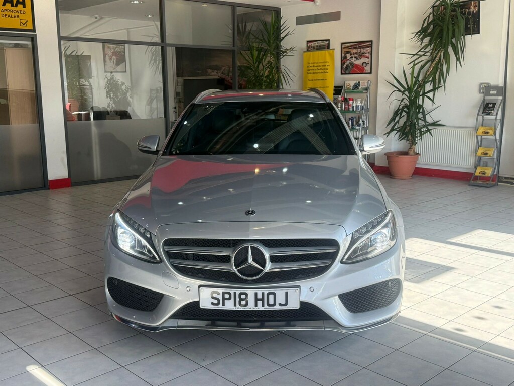 Mercedes-Benz C Class 2.1 C220d Amg Line Silver #4