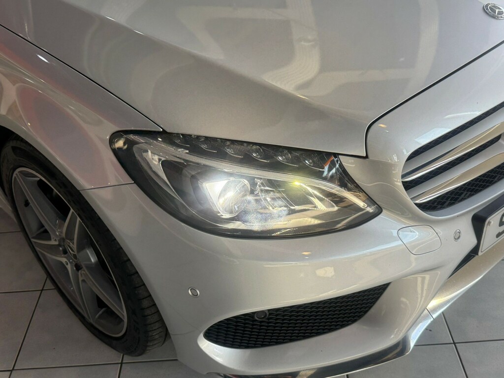 Mercedes-Benz C Class 2.1 C220d Amg Line Silver #3