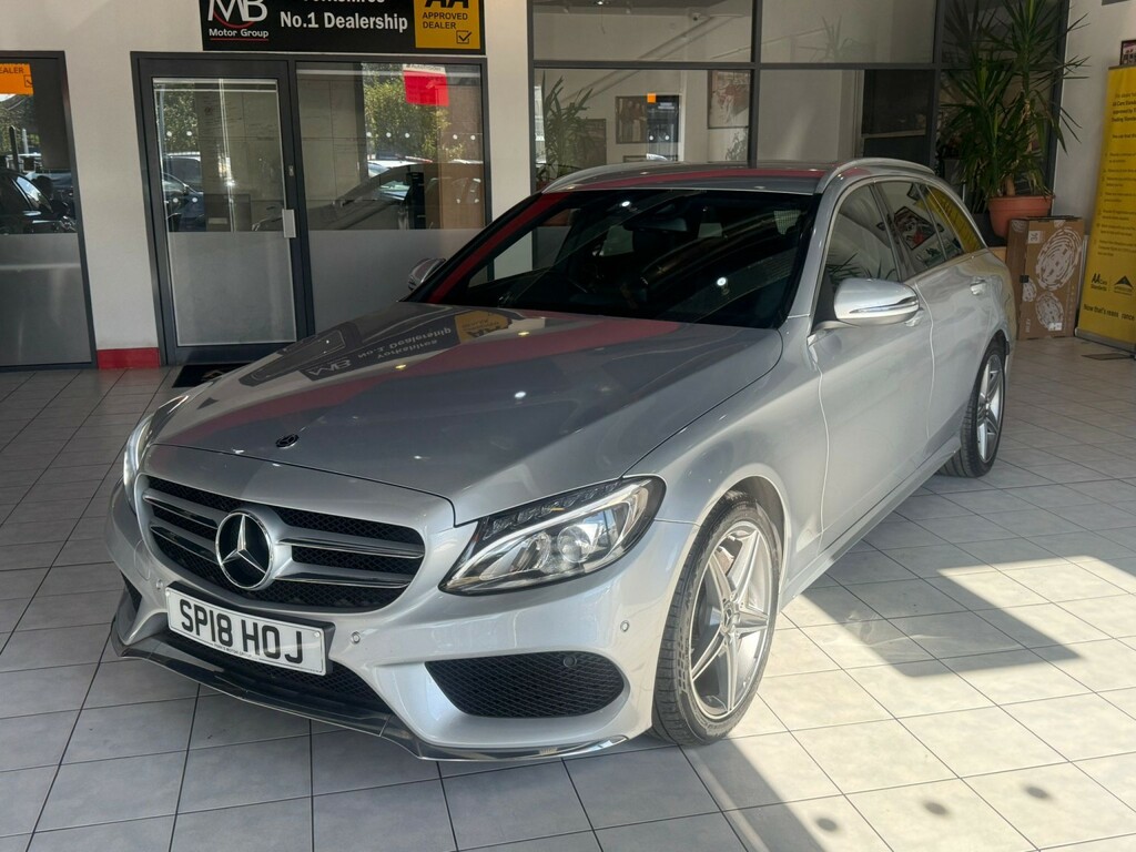 Mercedes-Benz C Class 2.1 C220d Amg Line Silver #5