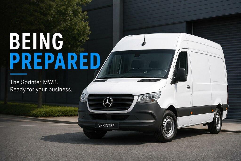 Mercedes-Benz Sprinter 2.0 315 Cdi Pro Panel Van G-tronic Rwd White
