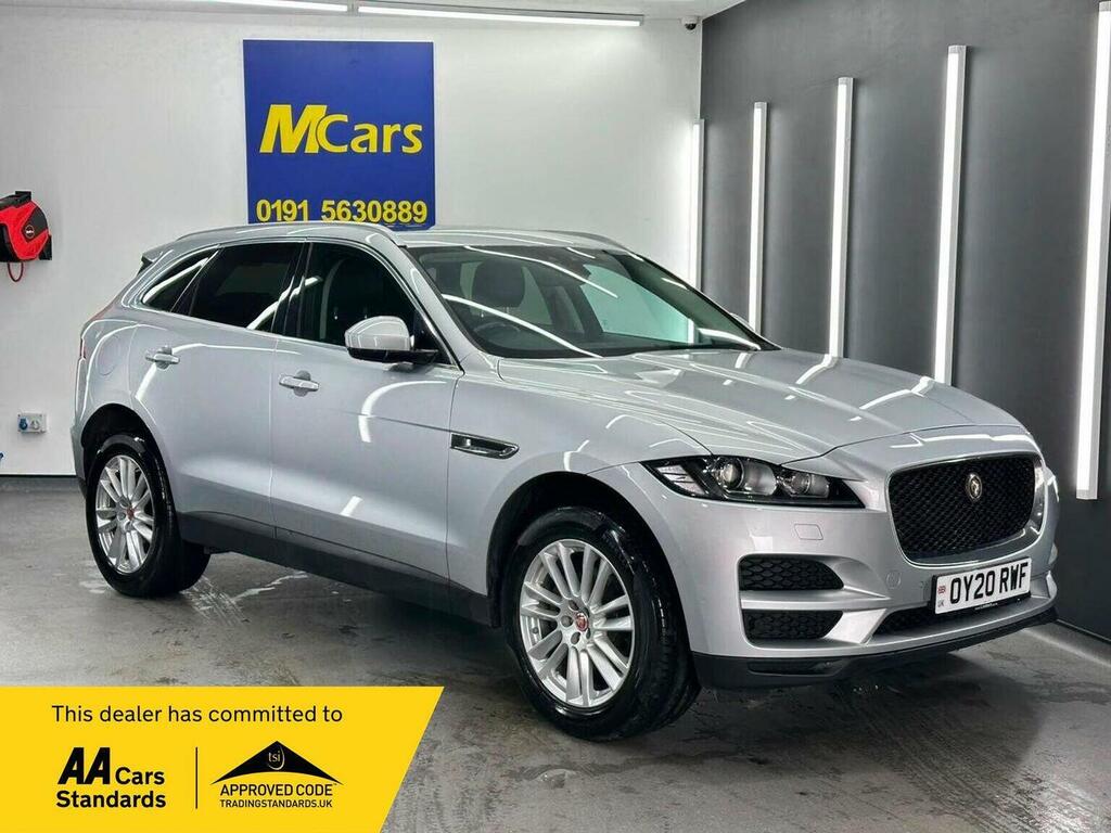 Jaguar F-Pace Suv 2.0 D180 Portfolio Awd Euro 6 Ss Silver