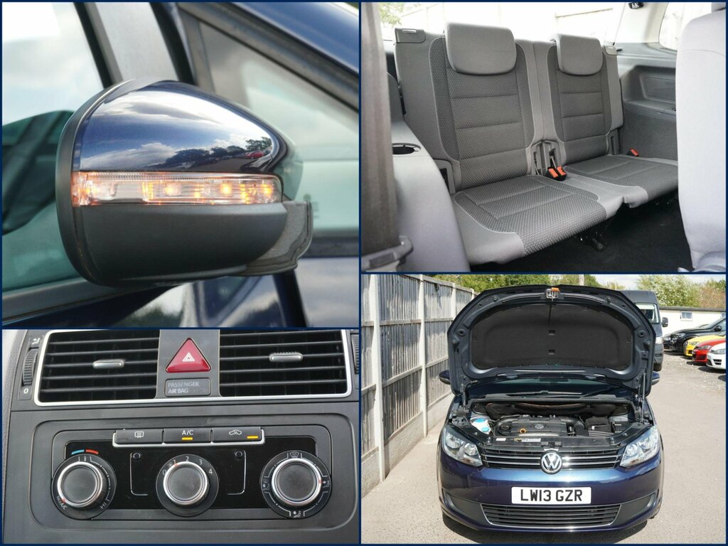 Volkswagen Touran 1.4 Tsi Se Mpv Dsg Euro 5 140 Ps LW13GZR Blue #6