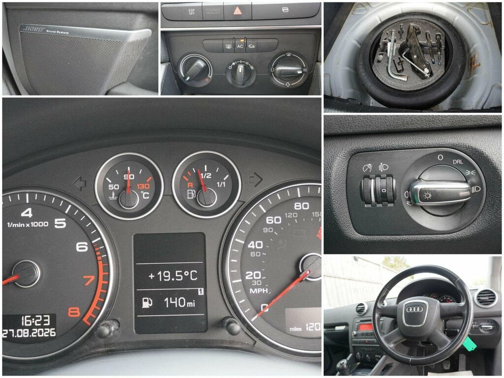 Audi A3 1.6 Technik Euro 4 LX59VDJ Silver #6