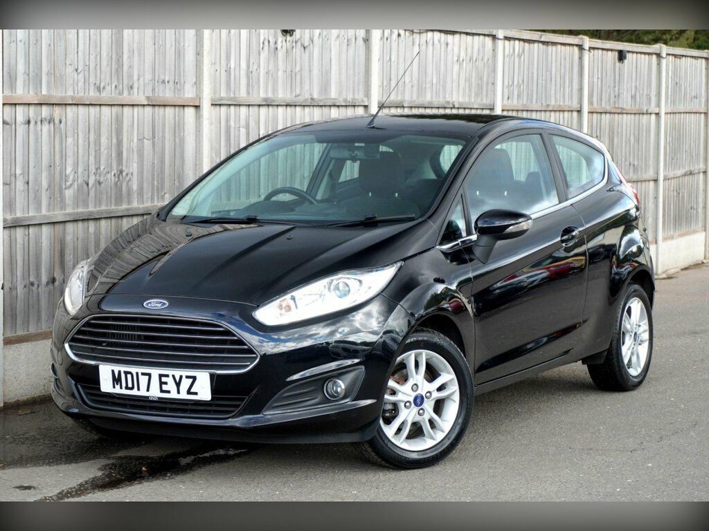Ford Fiesta 1.0T Ecoboost Zetec Euro 6 Ss Black