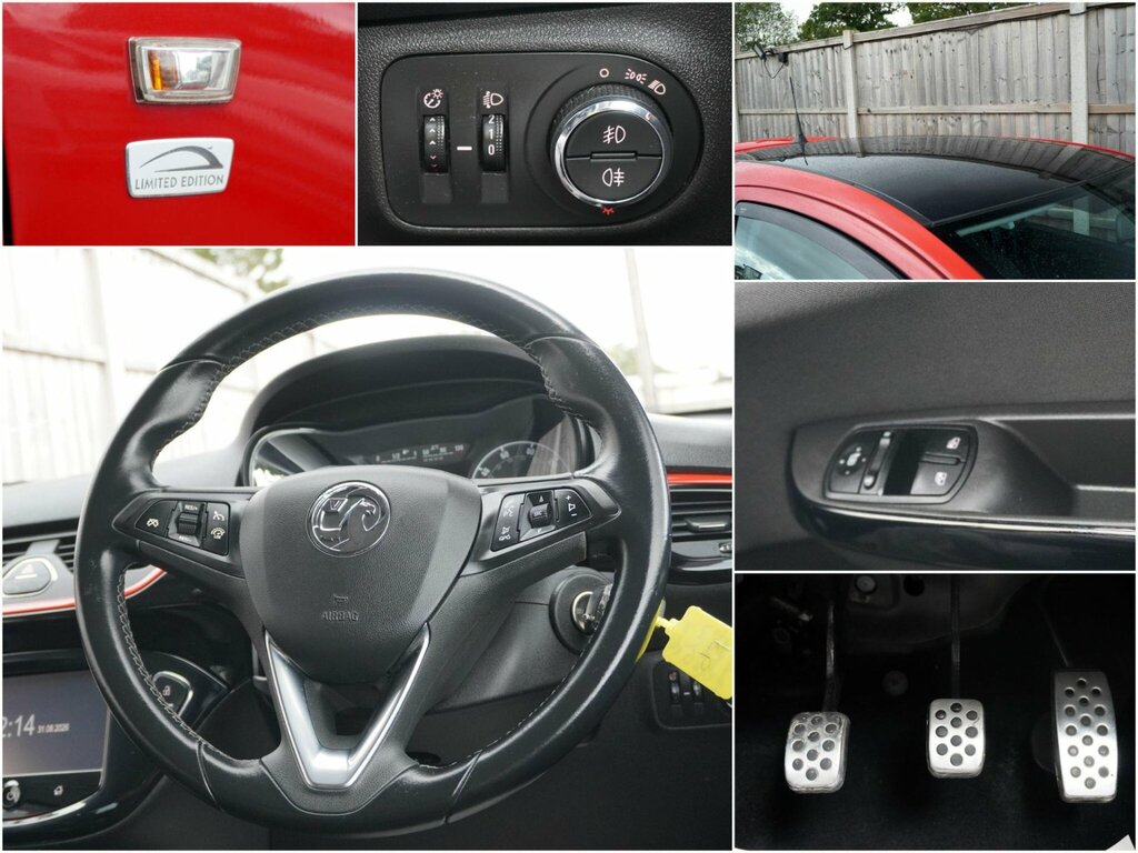 Vauxhall Corsa 1.0I Turbo Ecoflex Limited Edition Euro 6 Ss Red #6