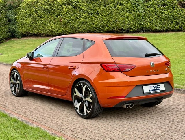 Seat Leon 2.0 Tdi Fr Technology OW18HFF Orange #4