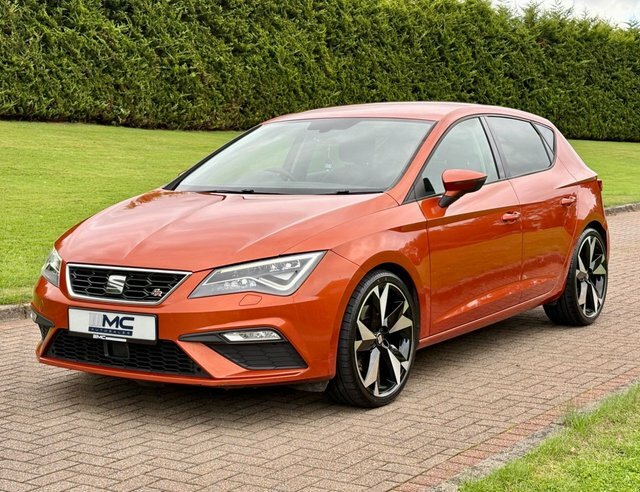 Seat Leon 2.0 Tdi Fr Technology OW18HFF Orange #2