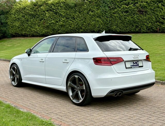 Audi A3 2.0 Tdi S Line FN14UOW White #4