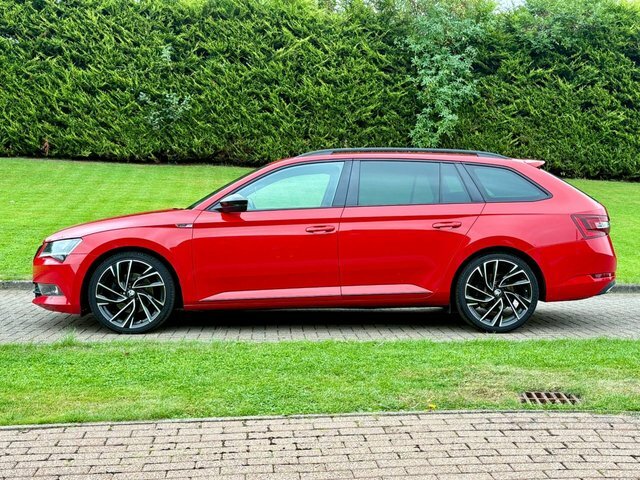 Skoda Superb Hatchback Blue #8