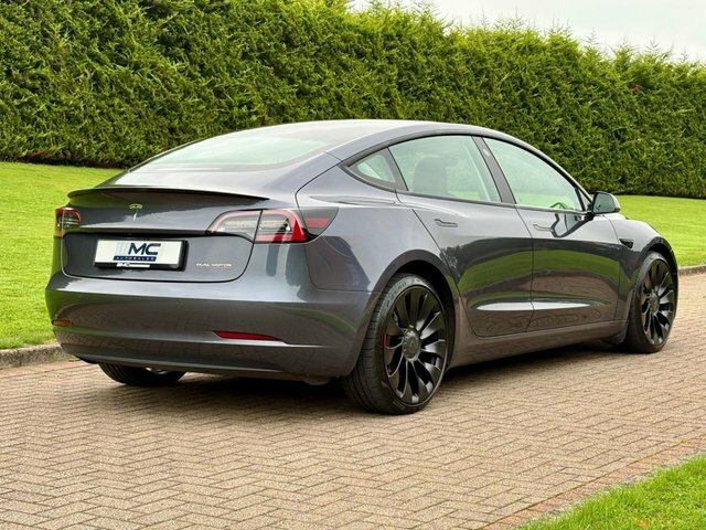 Tesla Model 3 Dual Motor Performance Saloon Grey #2