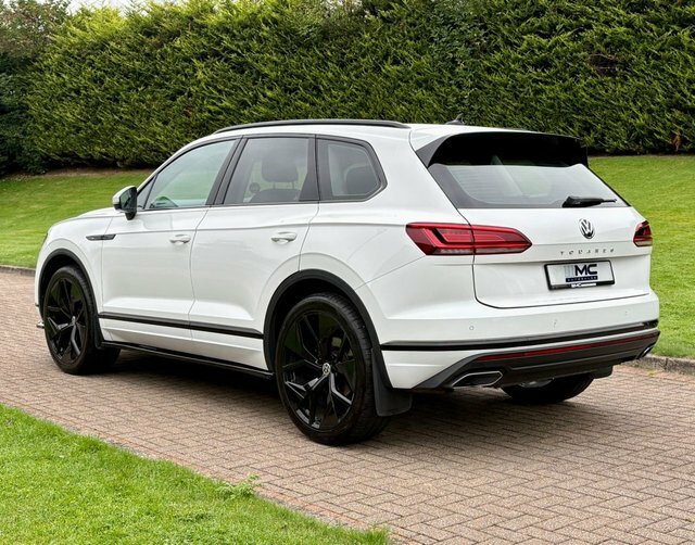 Volkswagen Touareg 3.0 Tdi V6 Sel White #4