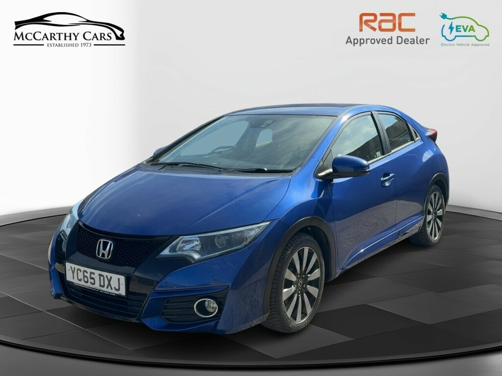 Honda Civic I-vtec Se Plus Blue