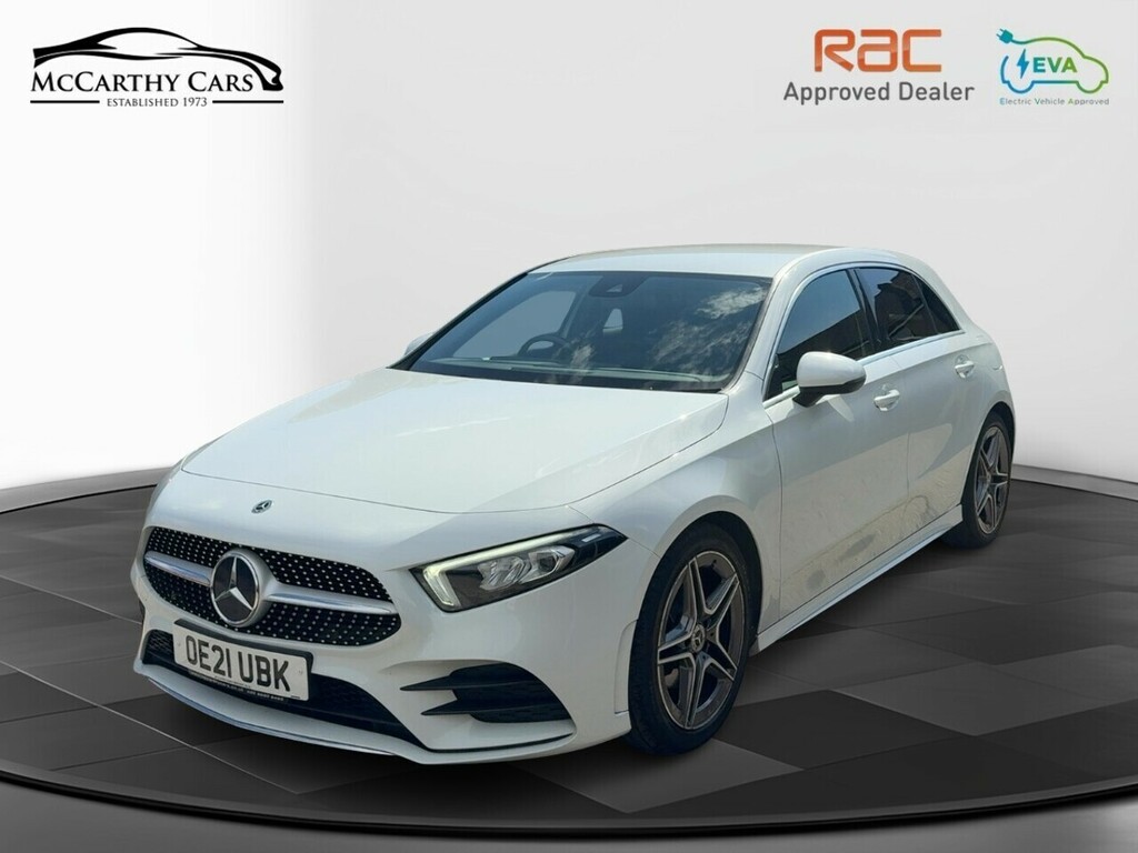 Mercedes-Benz A Class A200 Amg Line OE21UBK White