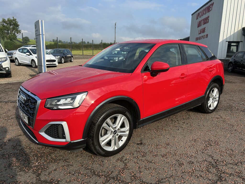 Audi Q2 35 Tfsi Sport SXZ2847 Red #3