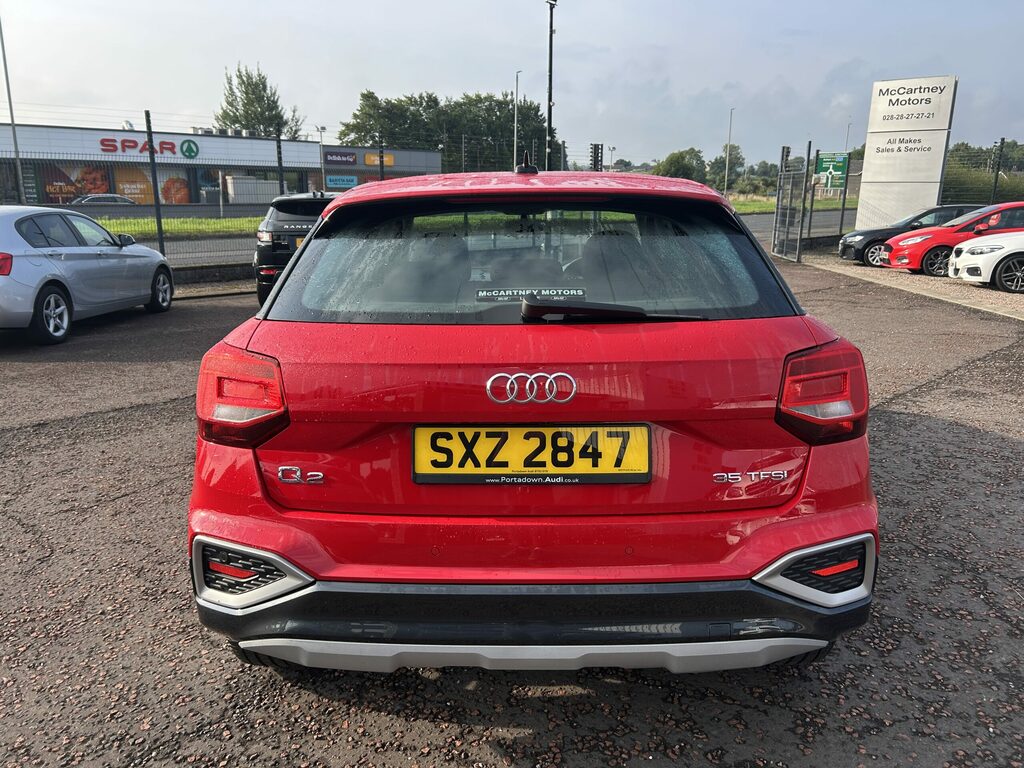 Audi Q2 35 Tfsi Sport SXZ2847 Red #5